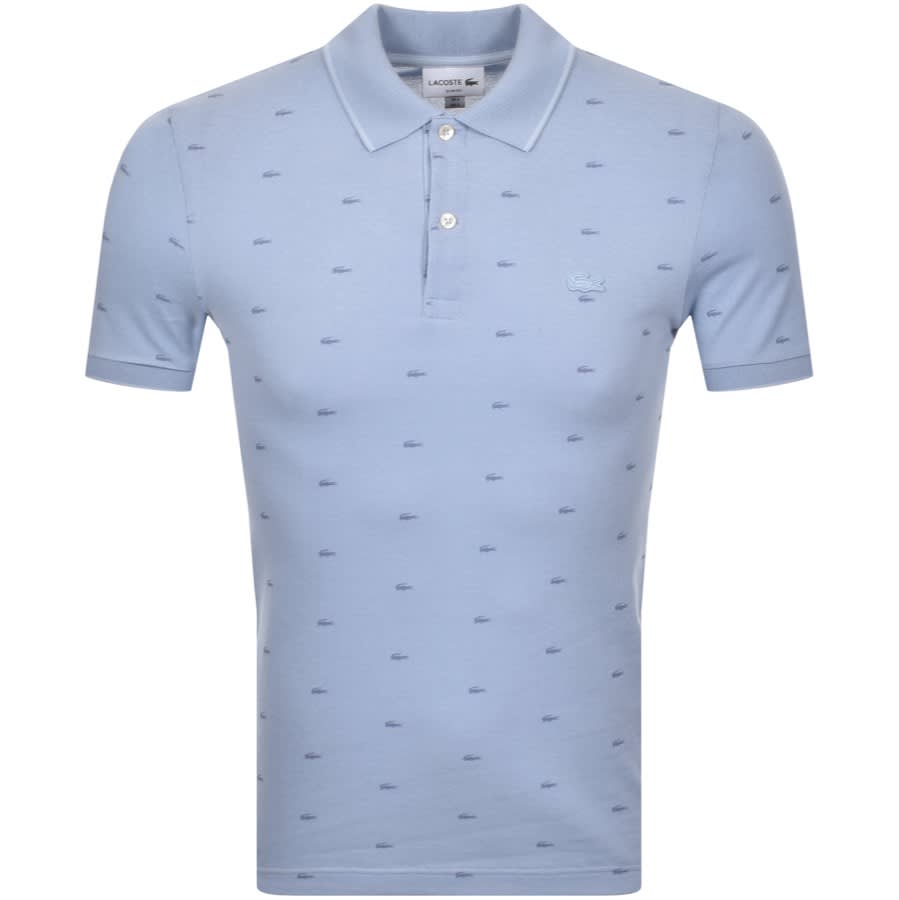 Alternative Image for ProductLacoste Short Sleeved Polo T Shirt Blue1